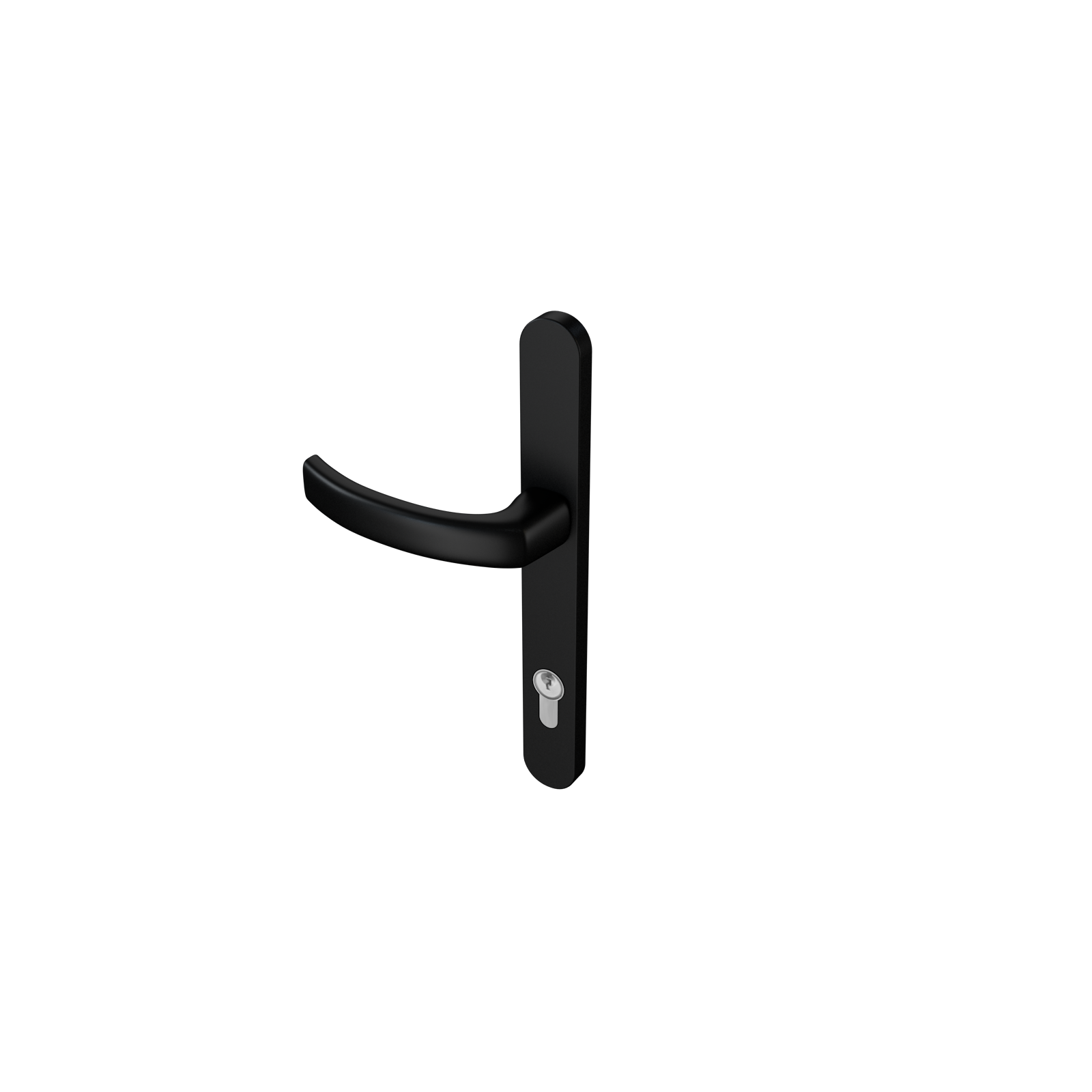 Klamka 30A-1006 - Czarna