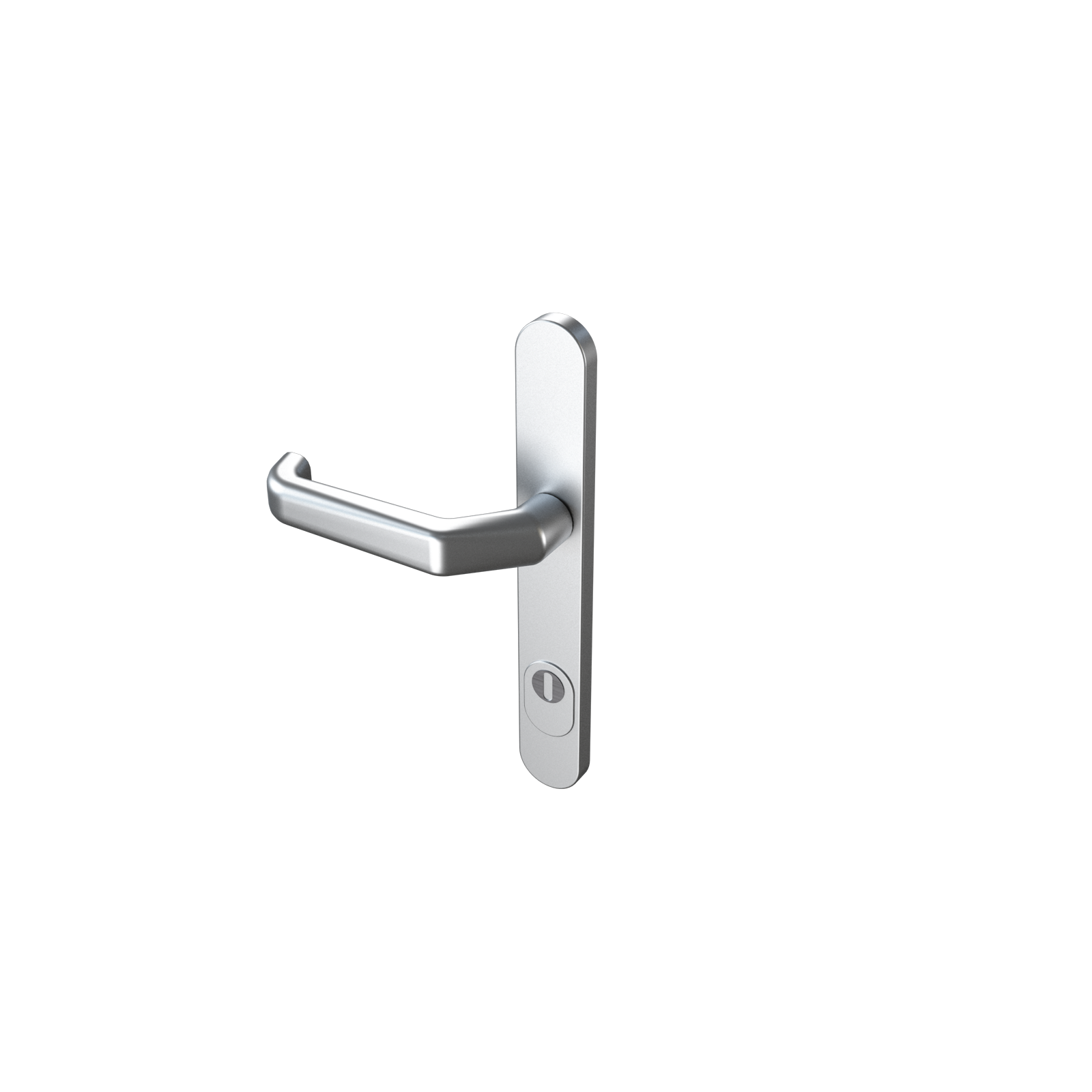 Klamka 32-1200 - Zamek 2 - srebrna